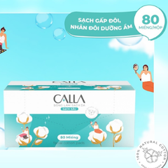 Calla Bông tẩy Trang 80 Miếng