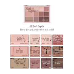 Clio Phấn Mắt Shade & Shadow Palette 9 Ô -