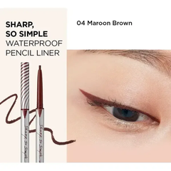 Clio Sáp Kẻ Mắt Sharp So Simple Waterproof