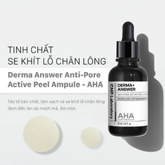 CNP DERMA+ANSWER  ANTI-PORE PEEL AMPULE (AHA) 15ML