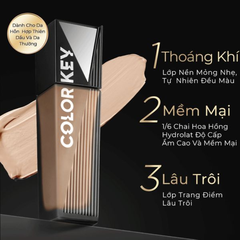 COLORKEY Kem Nến Matte Flawless Liquid Foundation