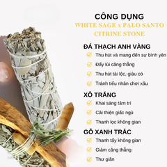Palo & Sage Xô Thơm