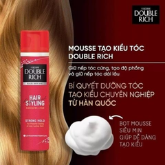 Double Rich Mousse Tạo Kiểu Tóc Giữ Nếp Mạnh 170ml - Strong Hold