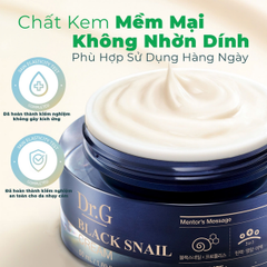 Dr.G Kem Dưỡng Black Snail Cream 50ml