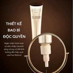 ELIXIR Kem Dưỡng Elixir Retinol Power Wrinkle Smoothing Cream 22g