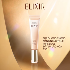 Elixir Sữa Chống Nắng Nâng Tone Day Care Revolution Tone Up Beige SPF50+ PA++++