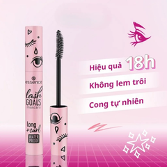 Essence Chuốt mi Lash Goals Mascara Long & Curl Waterproof 7.5 ml (Hồng)