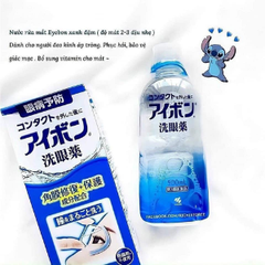 Eyebon Nước Rửa Mắt Bảo Vệ Giác Mạc 500ml - Xanh Dương