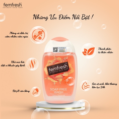 FemFresh Dung Dịch Vệ Sinh 150ml - Màu Cam