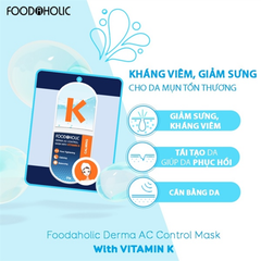 FoodHolic Mask - D/C - Vitamin K