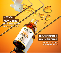 BMT 7/2026 - Garnier Tinh Chất Vitamin C 10% Serum 30ml