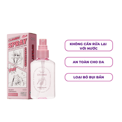 Gecomo Bình xịt rửa cọ trang điểm