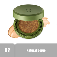 Glamrr Q Phấn Nước Vegan Super Cover Cushion - 02.Natural Beige