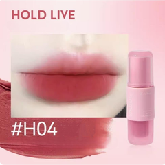HOLD LIVE Son Kem Lì Mud Velvet Cloud Feeling Lip Glaze #H04