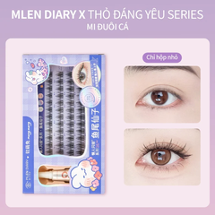 Lông Mi Giả Mlen Diary Tai Thỏ - Hộp Nhỏ