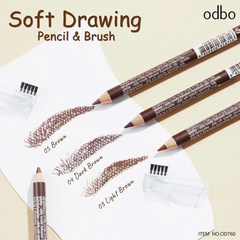 Odbo Chì Kẻ Mày - 3 trong 1: Cạo-kẻ-chải 01