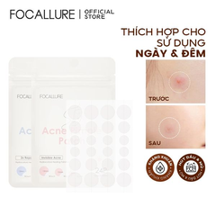Focallure Acne Pimple Patch Miếng Dán Mụn Hỗ Trợ Giảm Sưng, Tái Tạo Da