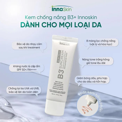 InnoSkin Kem Chống Nắng B3 Suncream SPF50+/PA++++