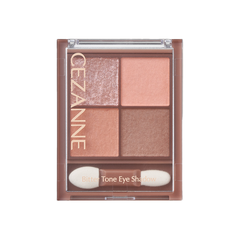 Cezanne Phấn mắt 4 màu  Bitter Tone Eye Shadow - 05 Lilac Beige