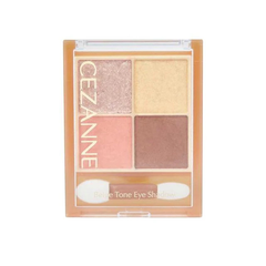 Cezanne Phấn mắt 4 màu  Bitter Tone Eye Shadow - 05 Lilac Beige