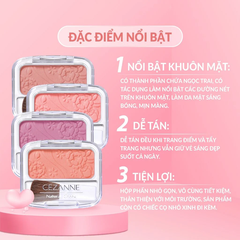 Cezanne Phấn Má Natural Cheek N - Mẫu Thử