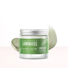 Colorkey Luminus Mặt Nạ Đất Sét Làm Sạch Da Green Tea Purifying Clay Mask D/C