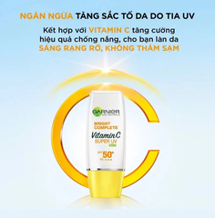 Garnier Kem Chống Nắng Mini SPF 50+ PA ++++