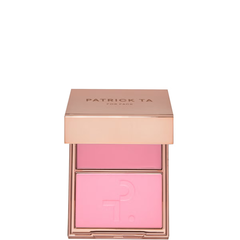 Patrick Ta Major Headlines Double Take Crème & Powder Blush Duo Tone She's Blushing - Just Enough