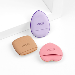 Vacosi Top Finger Cushion Lavender 3 pcs (Hồng - Kem - Tím)