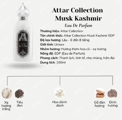 Attar Collection Musk Kashmir 100ml