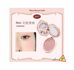 Flower Knows Má Hồng Strawberry Rococo Series Embossed Blush - 01 Angel Chanson