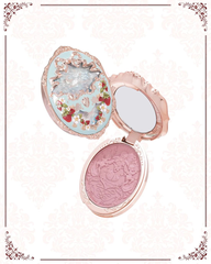 Flower Knows Má Hồng Strawberry Rococo Series Embossed Blush - 02 Pure Rhyme