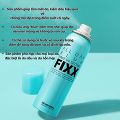 So Natural Xịt Khóa Nền Makeup Fixx Xanh 75ml