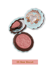 Flower Knows Phấn Má The Sweetie Bear Collection Silk Satin Blush - 05 Bear Biscut