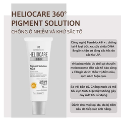 Heliocare Kem Chống Nắng 360° Pigment Solution Fluid 50ml