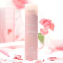 JMsolution Xịt Chống Nắng Glow Luminous Flower Sun Spray 180ml