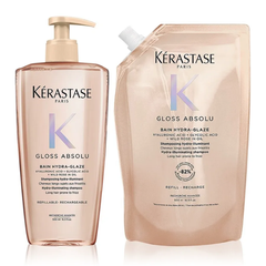 Kérastase Set Gội Gloss Absolu 500ml + Túi Refill 500ml