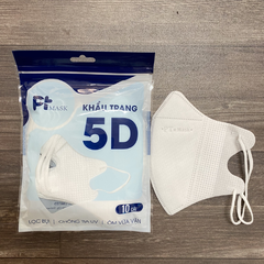 KHẨU TRANG PT MASK  - Chống nắng gói 10 Xám