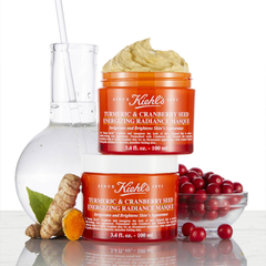Kiehl's Mặt Nạ Nghệ Việt Quất Tumeric & Cranberry Seed Energizing Radiance Masque