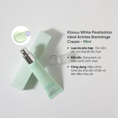 Klavuu Kem Lót White Pearlsation Cream 30ml D/C