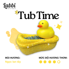 Labbi - Viên sủi hình bồn tắm kèm Vịt