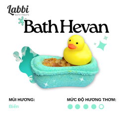 Labbi - Viên sủi hình bồn tắm kèm Vịt