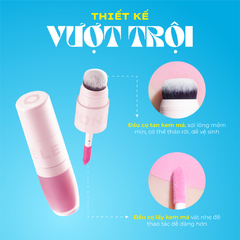 Lemonade Má Kem Mịn Lì 2 đầu Perfect Couple Blush - Love Edition 3
