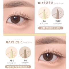 Lilybyred Bút Kẻ Bọng Mắt Smiley Aegyosal Eyeliner