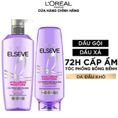 L'oreal Elseve Set Gội - Xả Hyaluron Moisture 400ml
