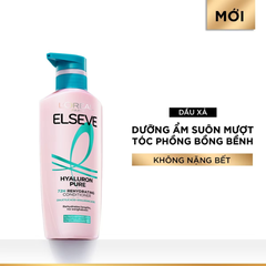 L'oreal Paris Dầu Xả Elseve Hyaluron Pure 72h 375ml