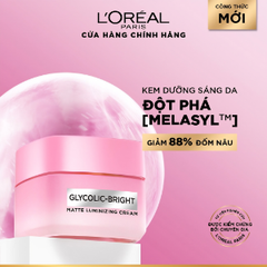 L'Oréal Paris Kem Dưỡng Da Glycolic Bright Matte Luminizing 30ml