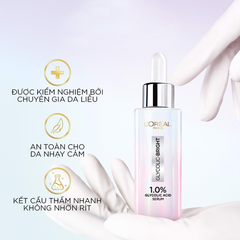 L'Oreal Tinh Chất Glycolic-Bright Instant Glowing Serum 1.0% Glycolic Acid 30ml