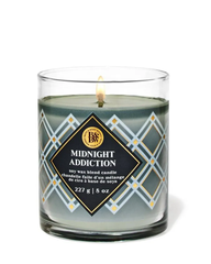 Bath & Body Works Nến Thơm 1 Bấc - Midnight Addiction