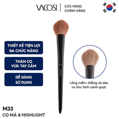 M33-Y24-VACOSI ROUND FAN BRUSH (CỌ QUẠT BẦU VACOSI)